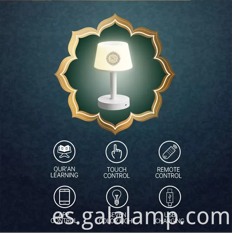 Player de música del Corán islámico portátil para escuchar espiritual